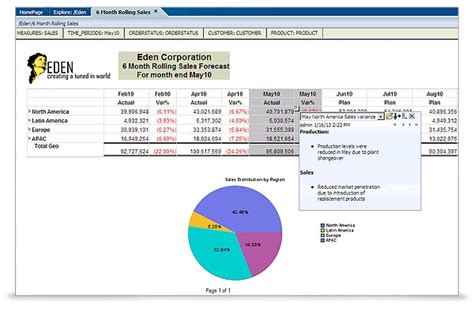hyperion financial reporting